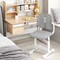 Adjustable Ergonomic Kids Study Chair with Double Backrest & Height Adjustable Seat